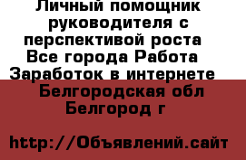 Личный помощник руководителя с перспективой роста - Все города Работа » Заработок в интернете   . Белгородская обл.,Белгород г.